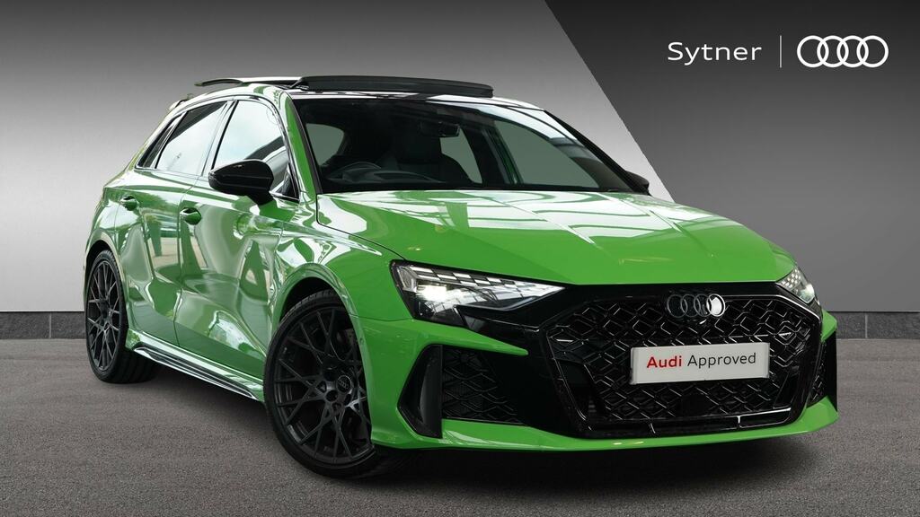 Audi RS3 Rs 3 Tfsi Qtro Carbon Black S Tronic Tech Pro Green