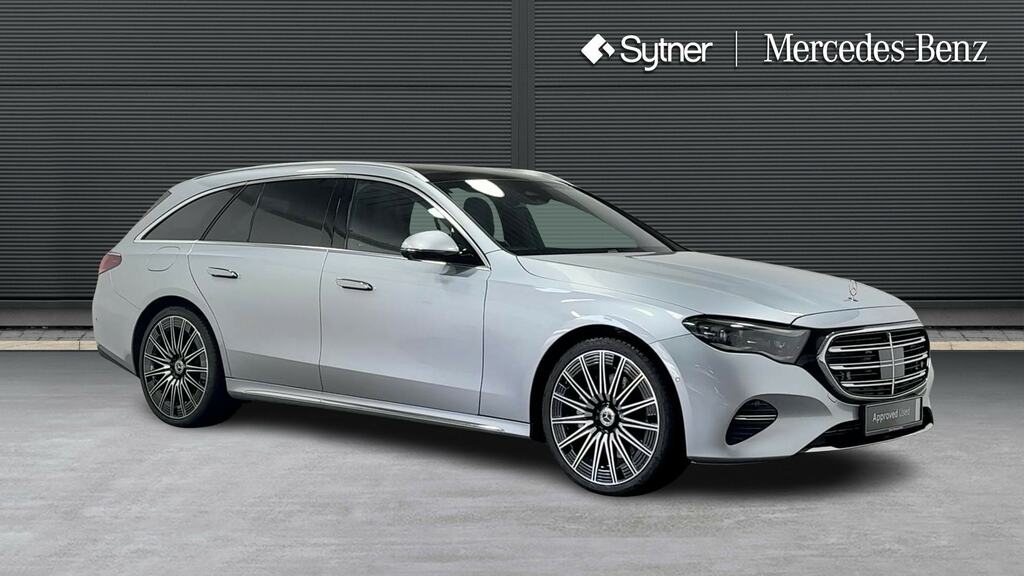 Mercedes-Benz E Class E220d Exclusive Premium Plus 9G-tronic Silver