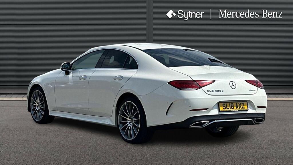 Mercedes-Benz CLS Cls 400D 4Matic Amg Line Premium 9G-tronic White #2