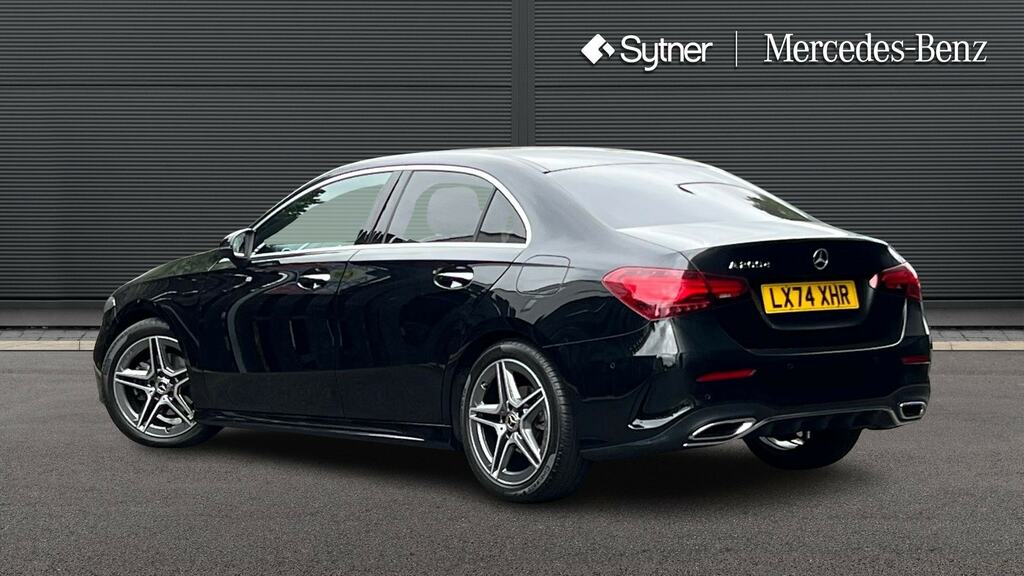 Mercedes-Benz A Class A200d Amg Line Premium Black #2