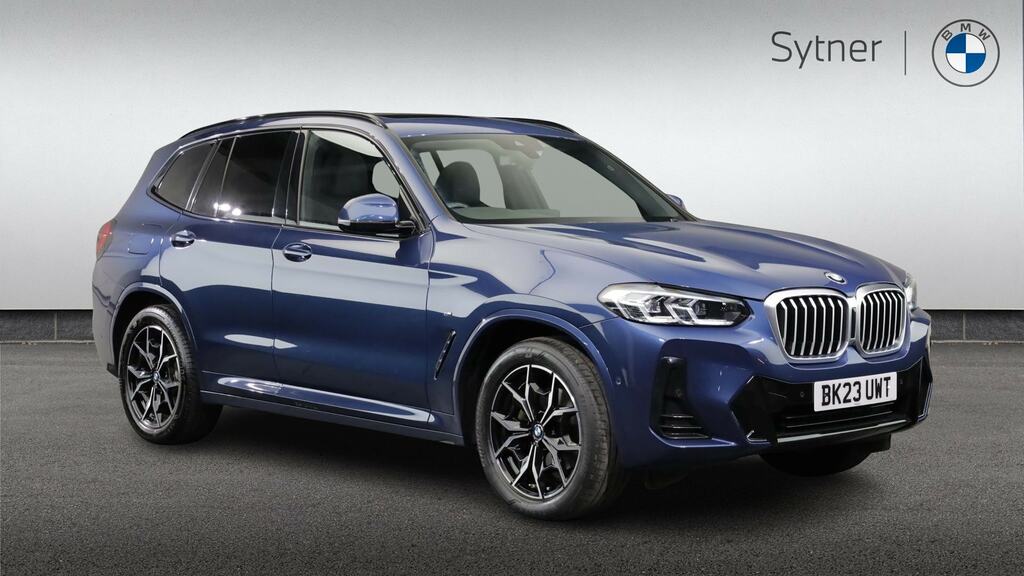 BMW X3 Xdrive20d Mht M Sport Step Blue