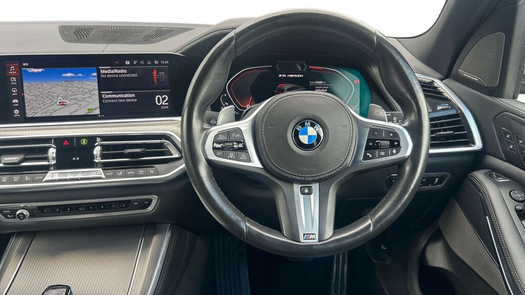 BMW X5 Xdrive M50i RF69YBU Blue #5