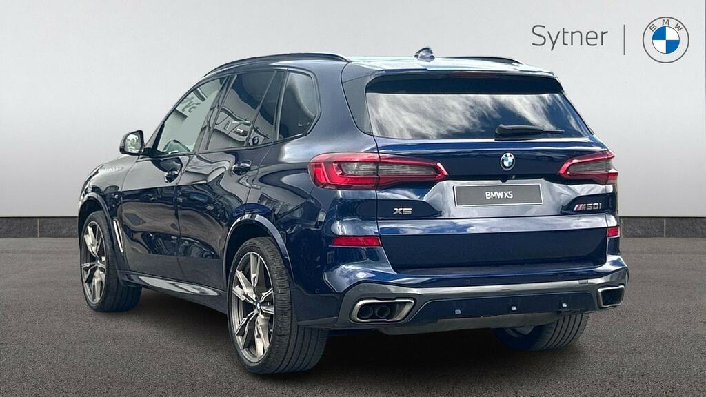 BMW X5 Xdrive M50i RF69YBU Blue #2