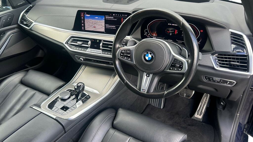 BMW X5 Xdrive M50i RF69YBU Blue #6