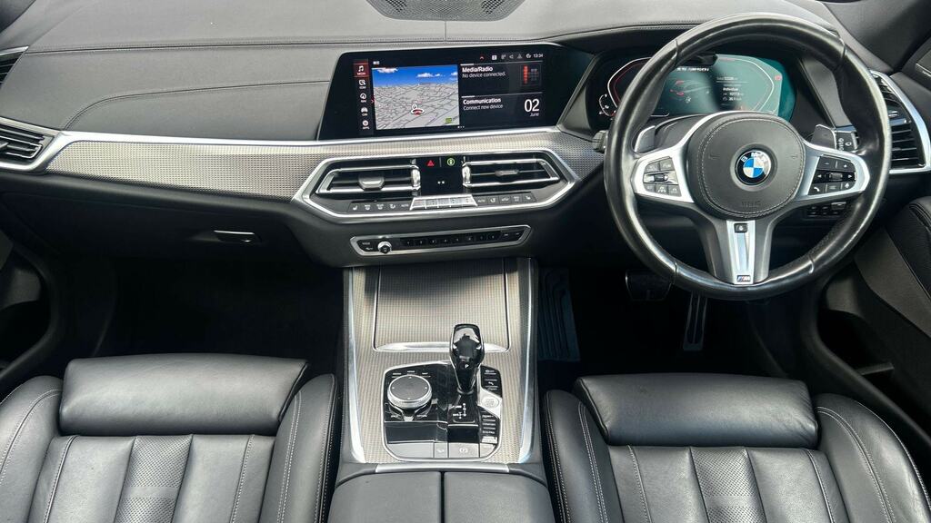BMW X5 Xdrive M50i RF69YBU Blue #4