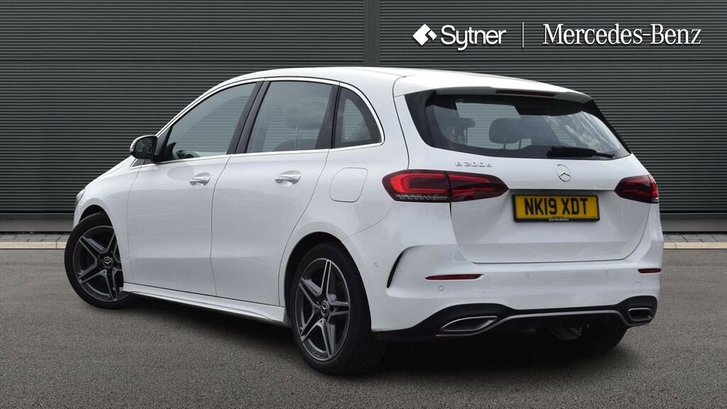 Mercedes-Benz B Class B200d Amg Line Premium NK19XDT White #2