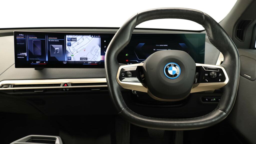 BMW iX 240Kw Xdrive40 M Sport 76.6Kwh MT22TSU Black #5