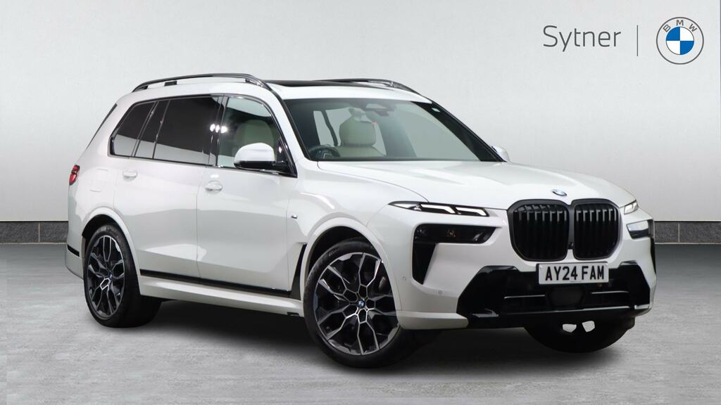 BMW X7 Xdrive40i Mht M Sport Step White