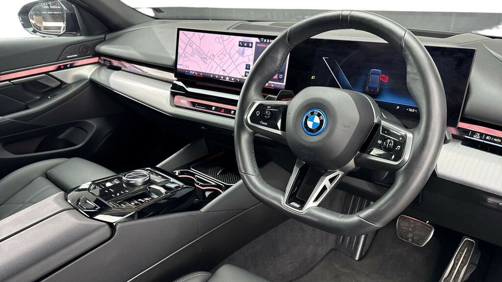BMW i5 250Kw Edrive40 M Sport Pro 84Kwh Tech FL24KEJ Black #6