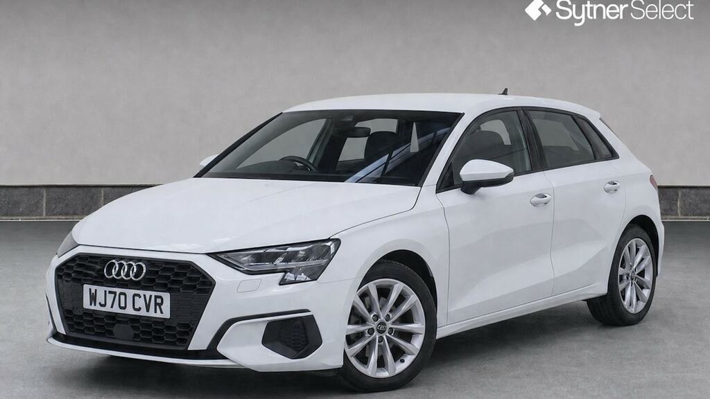 Audi A3 35 Tfsi Technik WJ70CVR White #2