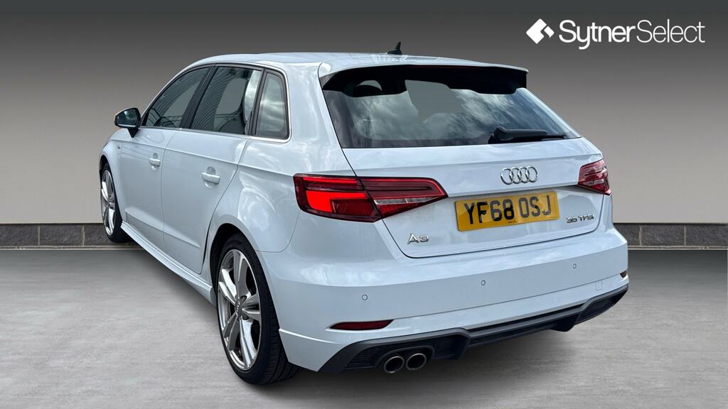 Audi A3 35 Tfsi S Line YF68OSJ White #2
