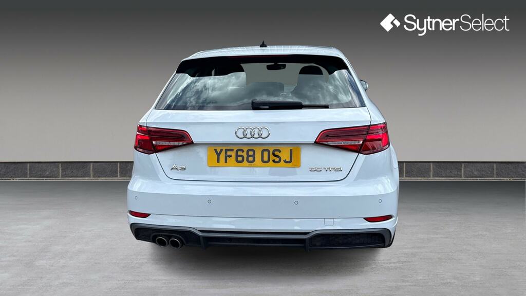 Audi A3 35 Tfsi S Line YF68OSJ White #5