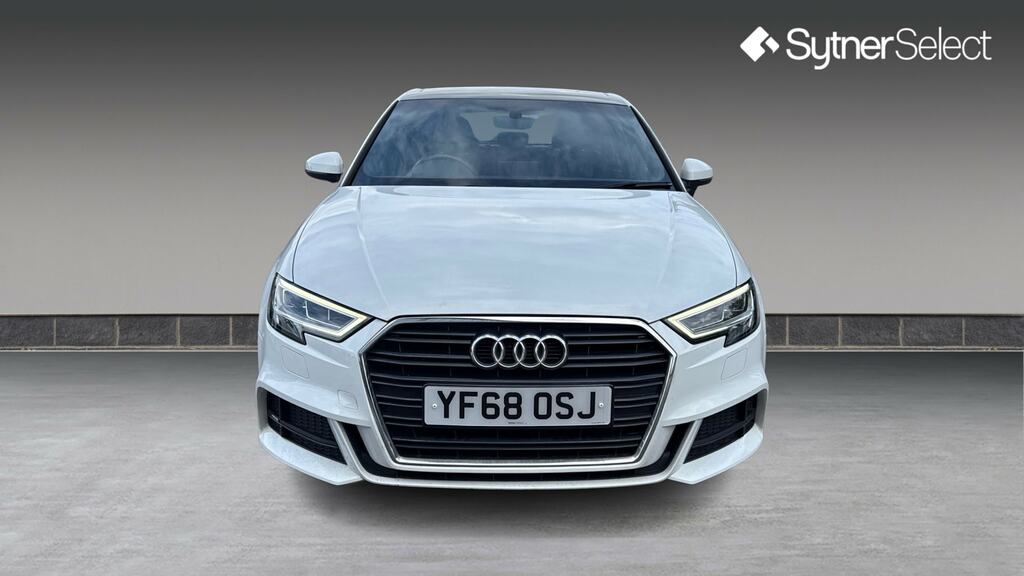 Audi A3 35 Tfsi S Line YF68OSJ White #4