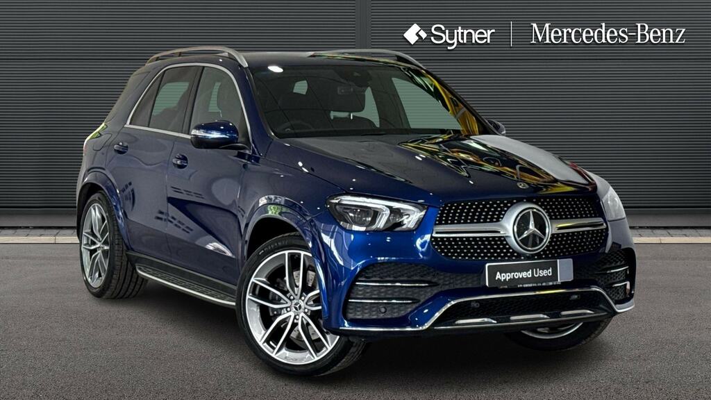 Mercedes-Benz GLE Class Gle 350D 4Matic Amg Line Prem 9G-tronic 7 St Blue