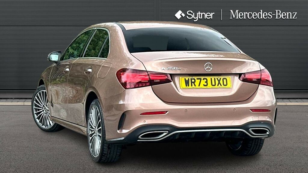 Mercedes-Benz A Class A250e Amg Line Premium Plus WR73UXO Gold #2