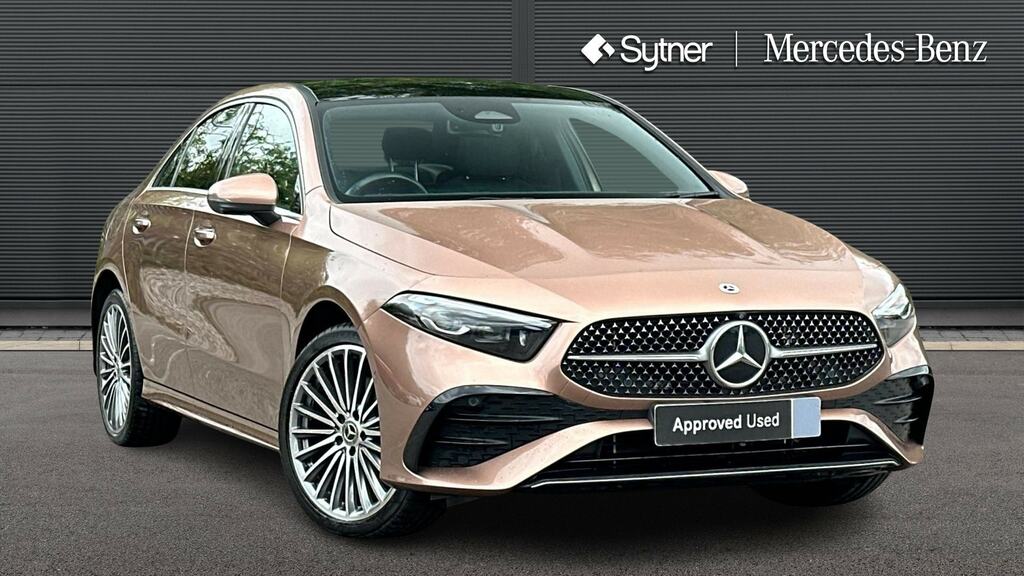 Mercedes-Benz A Class A250e Amg Line Premium Plus WR73UXO Gold