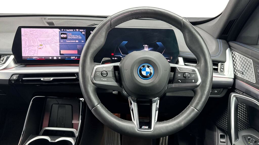 BMW iX1 150Kw Edrive20 M Sport 65Kwh Tech DL73WHX Black #5
