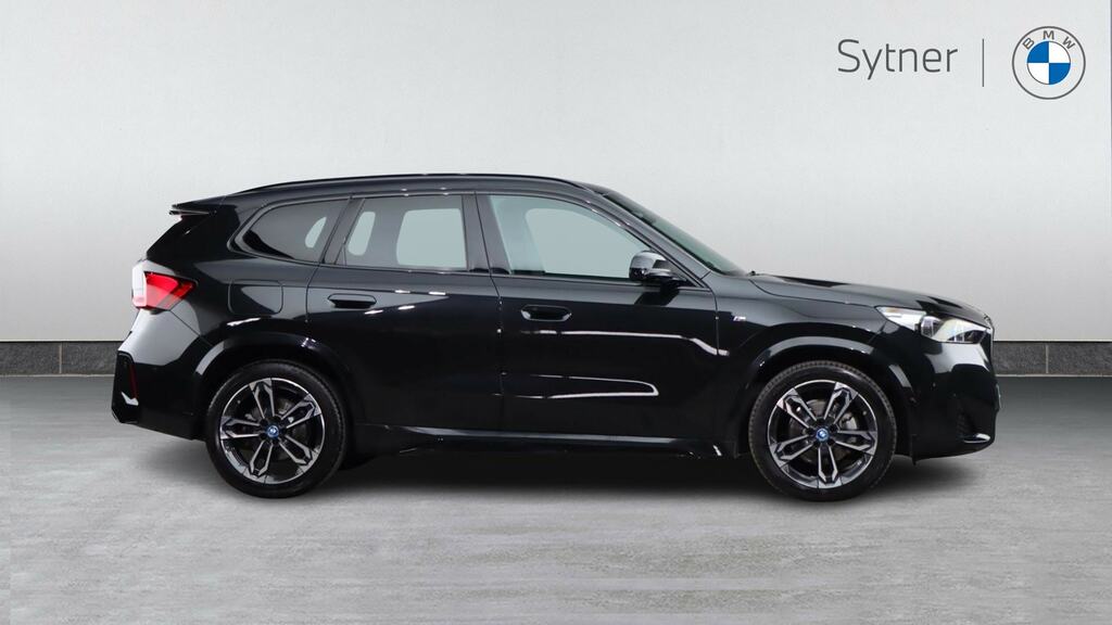 BMW iX1 150Kw Edrive20 M Sport 65Kwh Tech DL73WHX Black #3