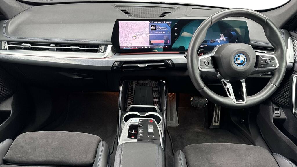 BMW iX1 150Kw Edrive20 M Sport 65Kwh Tech DL73WHX Black #4