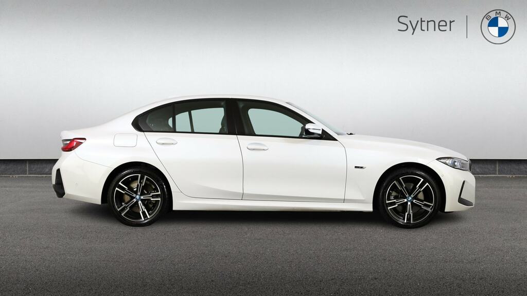 BMW 3 Series 330E M Sport Step YF73WJZ White #3