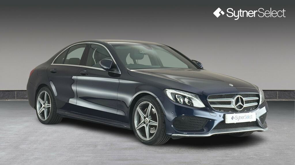 Mercedes-Benz C Class C220d Amg Line 9G-tronic Blue