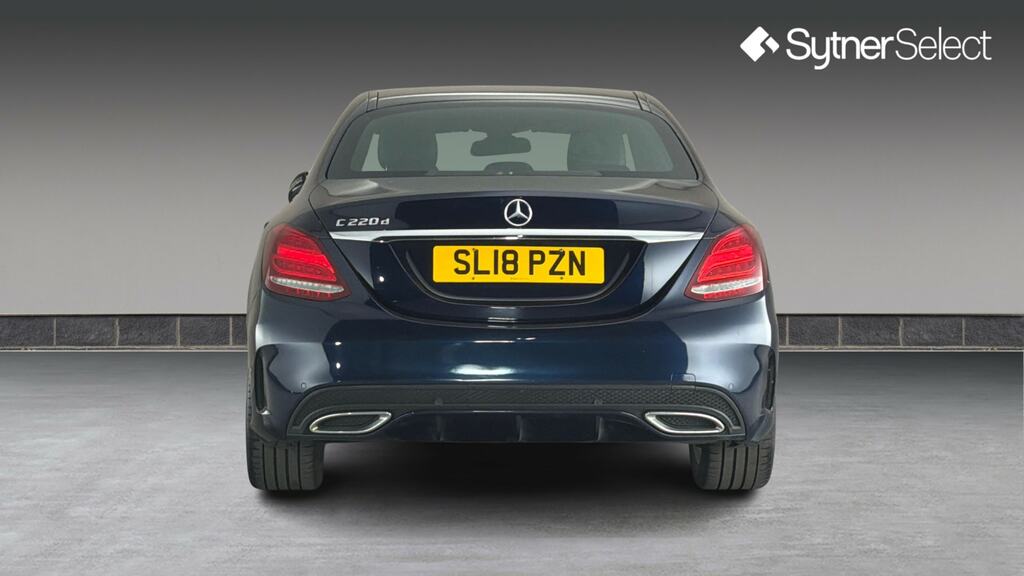 Mercedes-Benz C Class C220d Amg Line 9G-tronic SL18PZN Blue #5