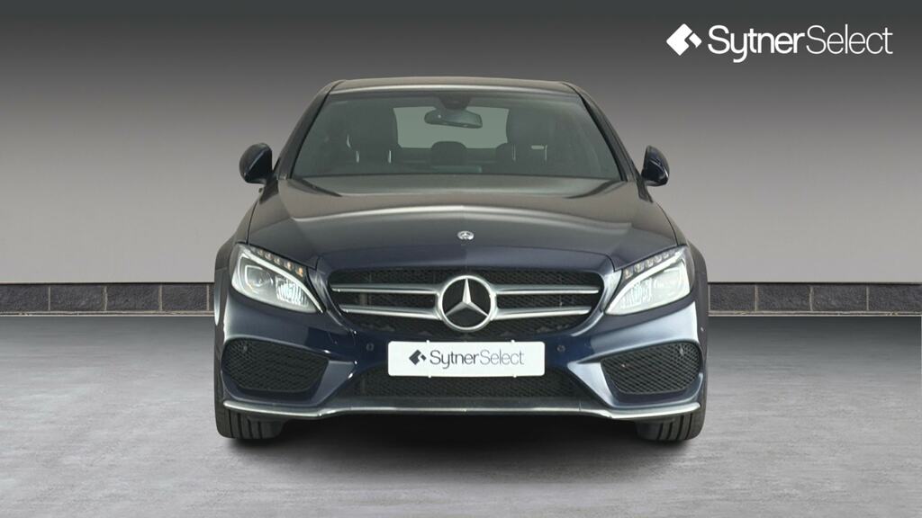 Mercedes-Benz C Class C220d Amg Line 9G-tronic SL18PZN Blue #4