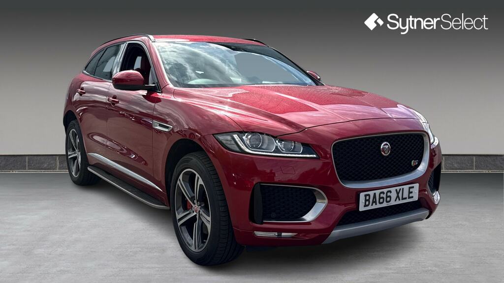 Jaguar F-Pace 3.0 Supercharged V6 S Awd Red #2
