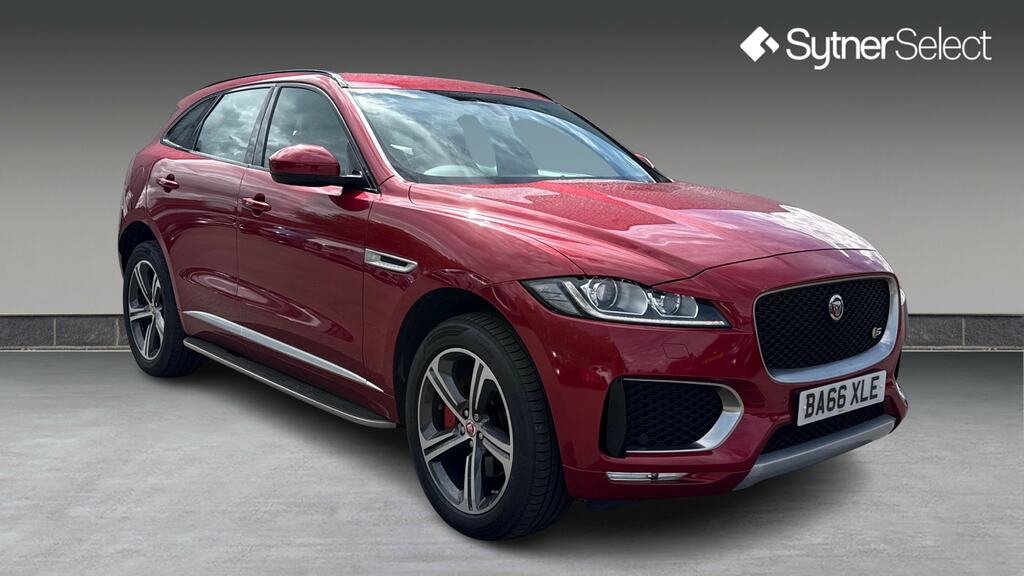 Jaguar F-Pace 3.0 Supercharged V6 S Awd Red