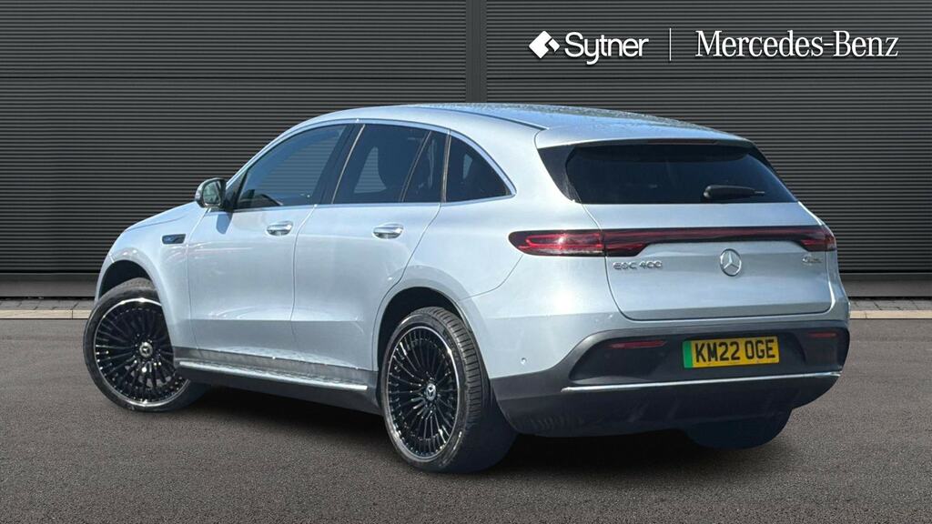 Mercedes-Benz EQC Eqc 400 300Kw Amg Line Premium Plus 80Kwh KM22OGE Silver #2