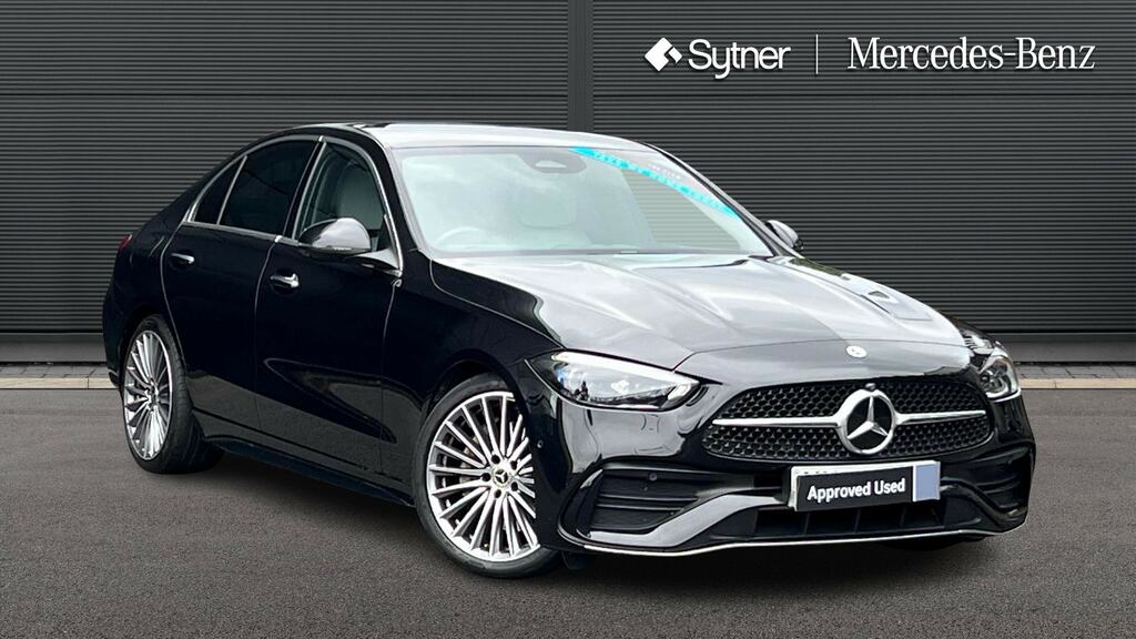 Mercedes-Benz C Class C300d Amg Line Premium 9G-tronic Black