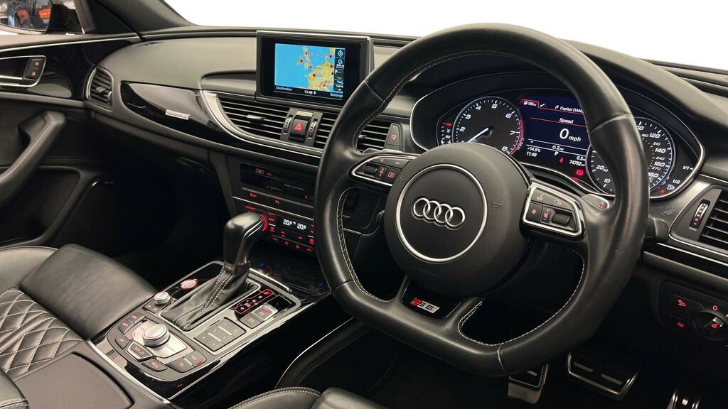 Audi A6 Saloon S6 Tfsi Quattro Black Edition S Tronic Black #6
