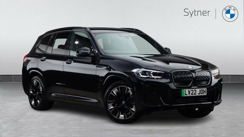 BMW iX3 210Kw M Sport Pro 80Kwh LV22JOH Black