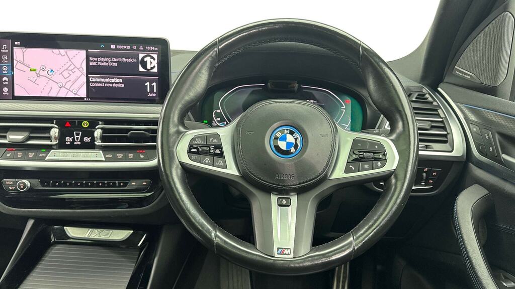 BMW iX3 210Kw M Sport Pro 80Kwh LV22JOH Black #5
