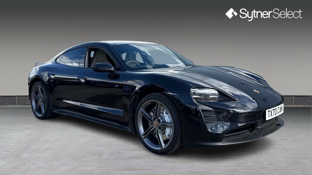 Porsche Taycan 420Kw 4S 93Kwh 22Kw 5 Seat Black