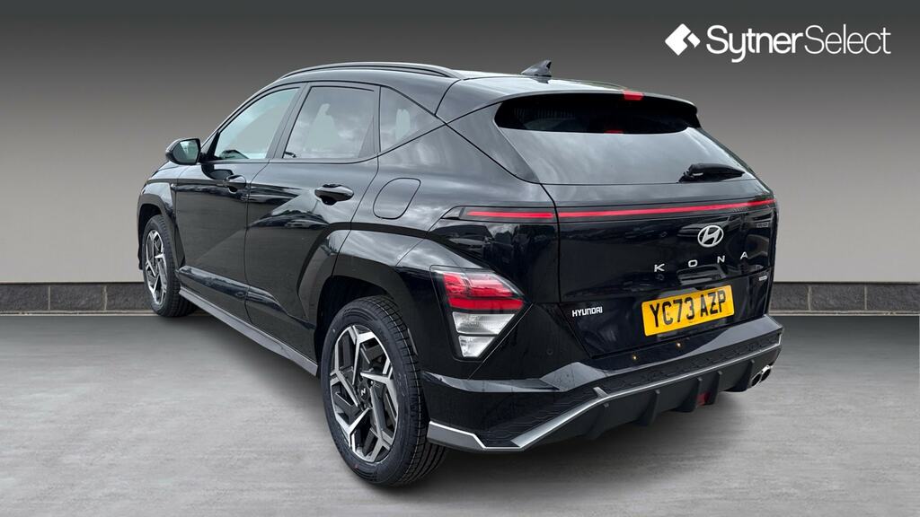 Hyundai Kona 1.6 Gdi Hybrid N Line Dct YC73AZP Black #2