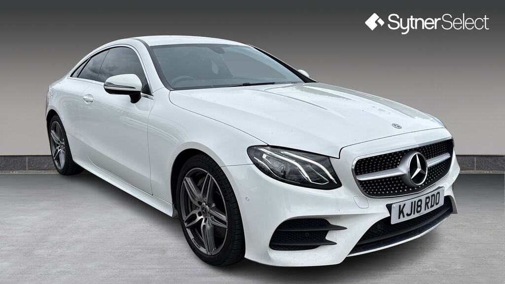 Mercedes-Benz E Class E300 Amg Line 9G-tronic White