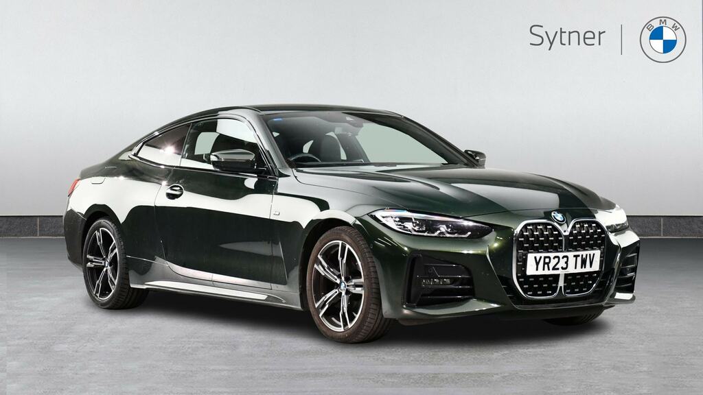 BMW 4 Series Gran Coupe 420I M Sport Step Green