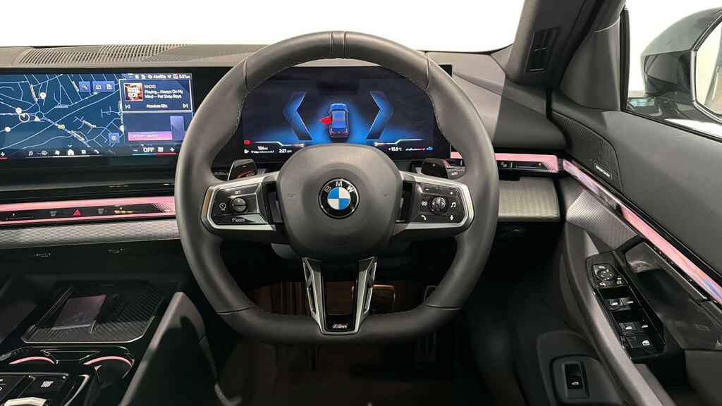 BMW 5 Series 520I M Sport Pro Tech Plus YA25VOP Black #5