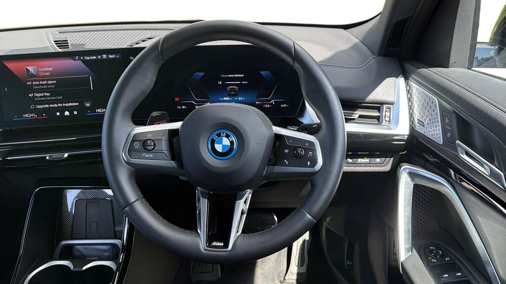 BMW iX2 150Kw Edrive20 M Sport 65Kwh Techpro YA25AFK Black #5