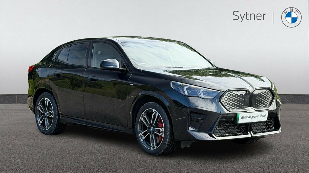 BMW iX2 150Kw Edrive20 M Sport 65Kwh Techpro YA25AFK Black