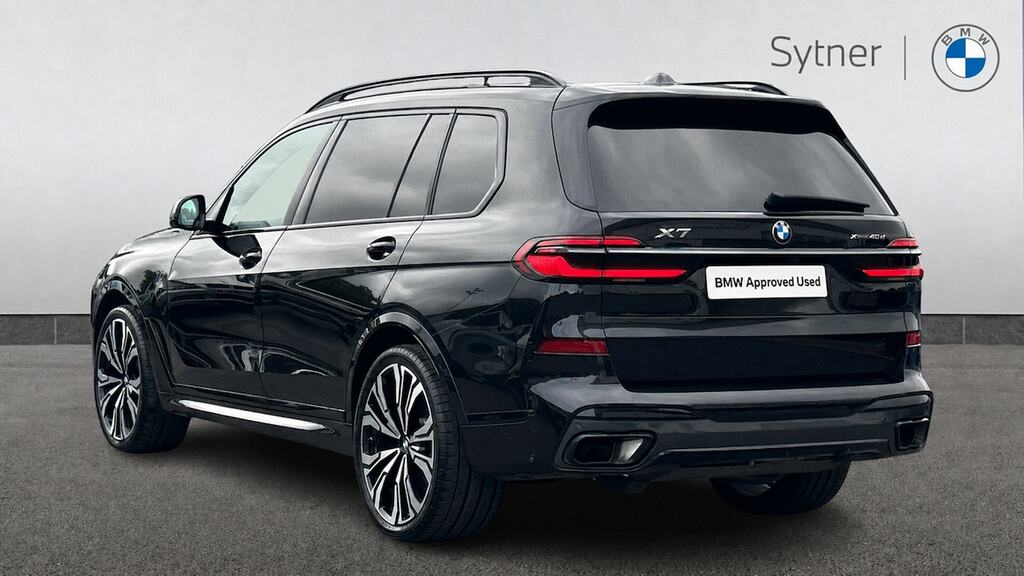 BMW X7 Xdrive40d Mht M Sport Step VA73PLV Black #2