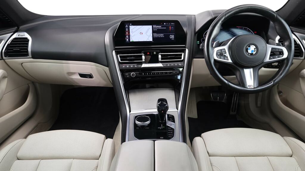 BMW 8 Series Gran Coupe 840I Sdrive Black #4