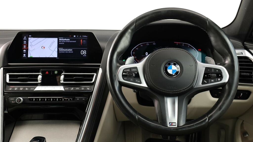BMW 8 Series Gran Coupe 840I Sdrive Black #5