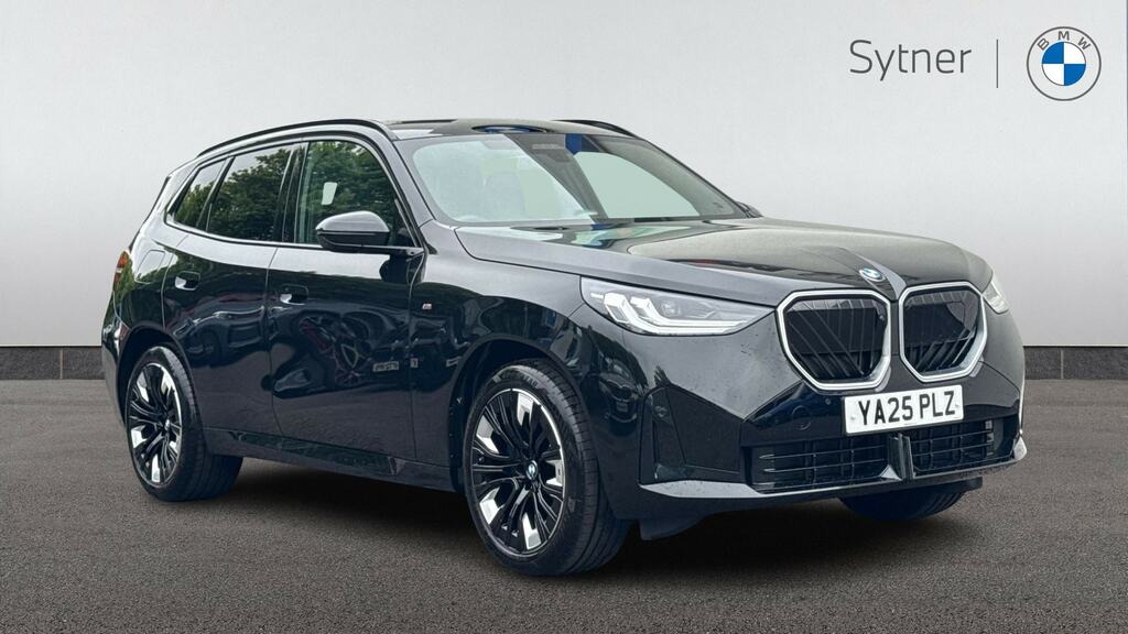 BMW X3 20D Xdrive M Sport Step Black