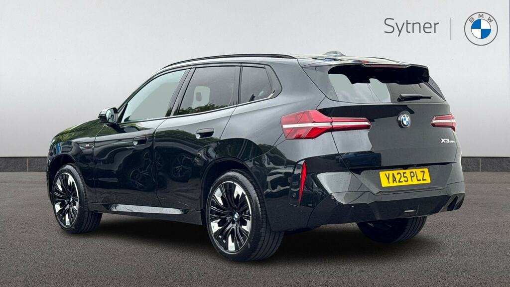 BMW X3 20D Xdrive M Sport Step YA25PLZ Black #2