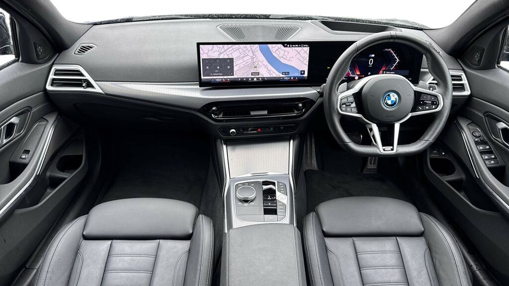 BMW 3 Series 330E 22.3 Kwh M Sport Step Techpro Pack YG75TDU Black #4