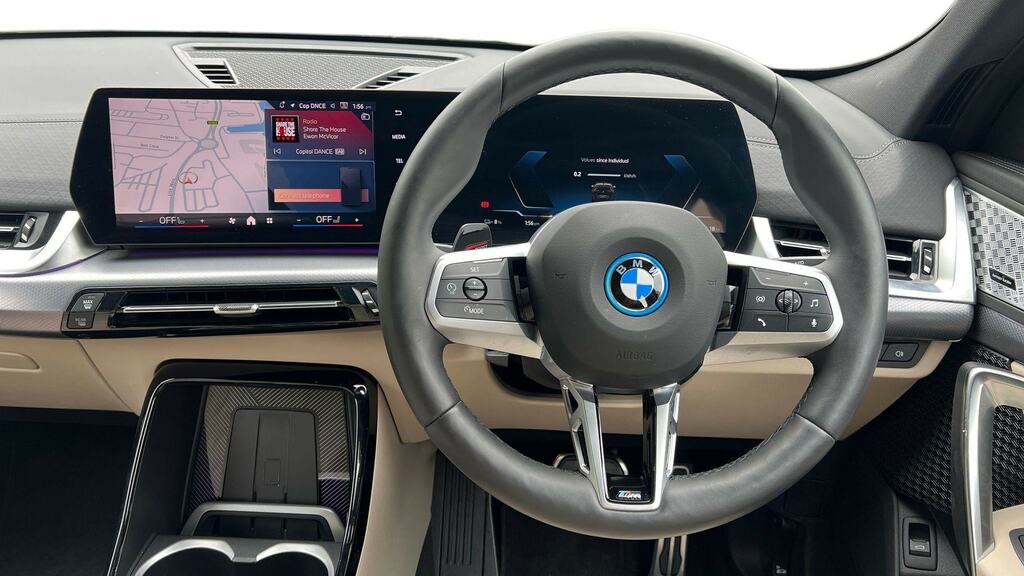BMW iX2 150Kw Edrive20 M Sport 65Kwh Techpro YA25LHN Black #2