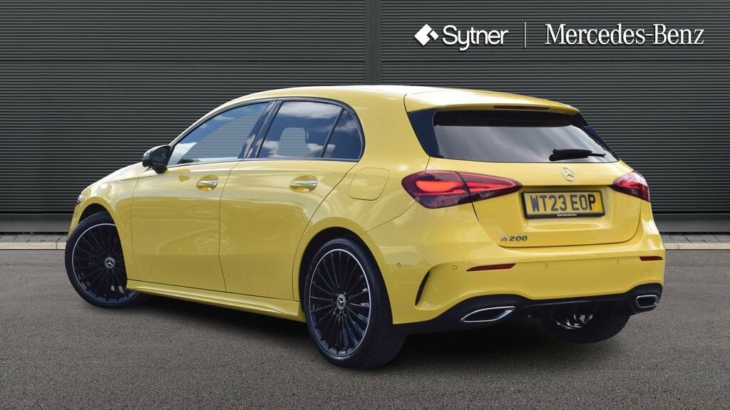 Mercedes-Benz A Class A200 Exclusive Launch Edition WT23EOP Yellow #2