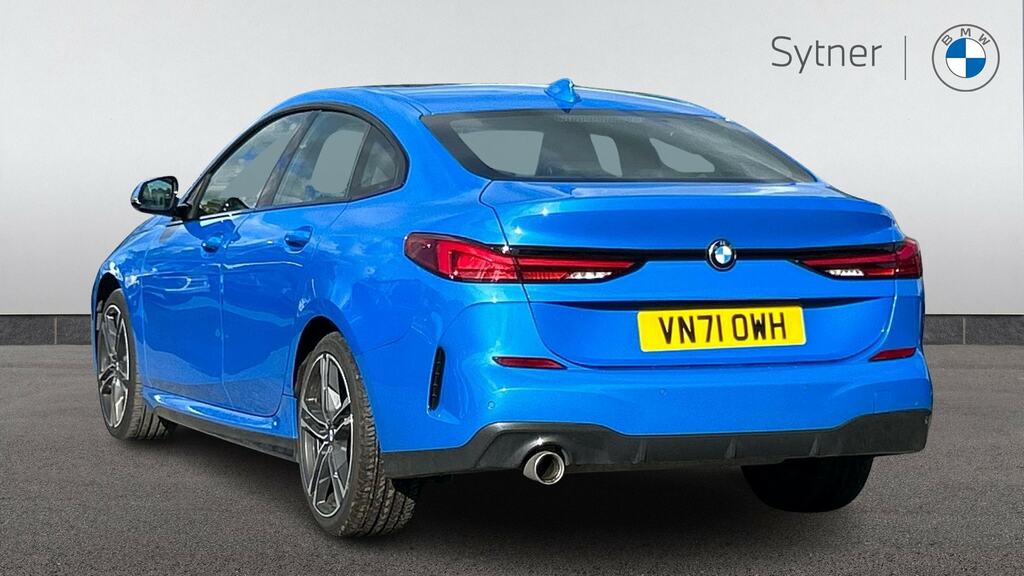 BMW 2 Series Gran Coupe 218I 136 M Sport VN71OWH Blue #2
